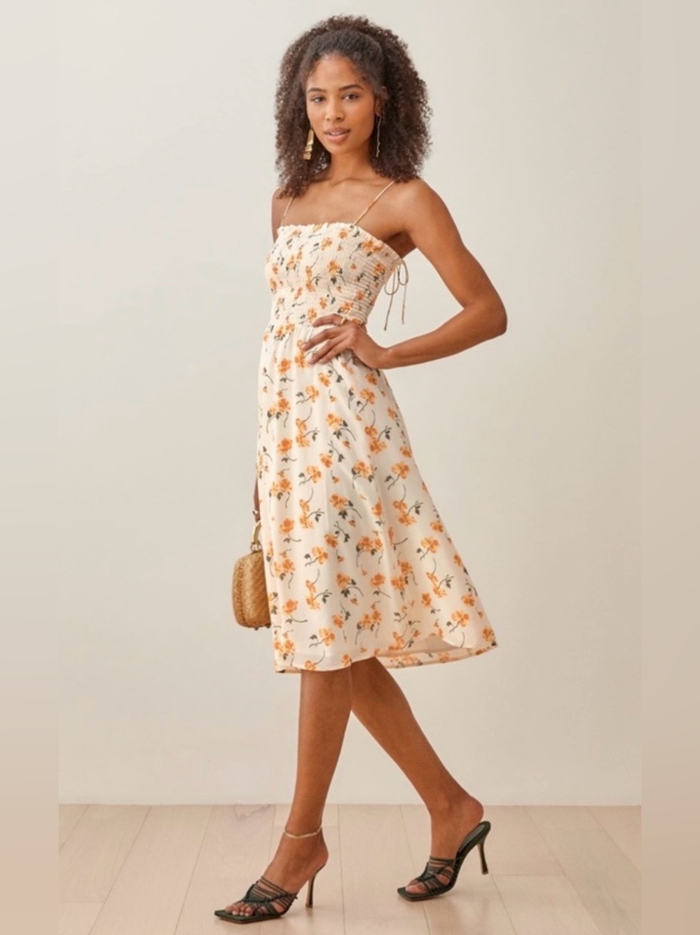 ✨ Reformation Sable Dress in Limonada ✨